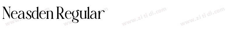 Neasden Regular字体转换 Neasden Regular字体转换